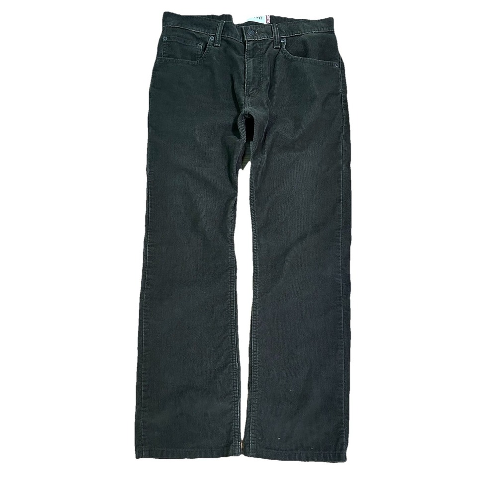 Levis 505 Mens 31x30 Corduroy Pants Brown Straight Fit Casual Workwear Preppy